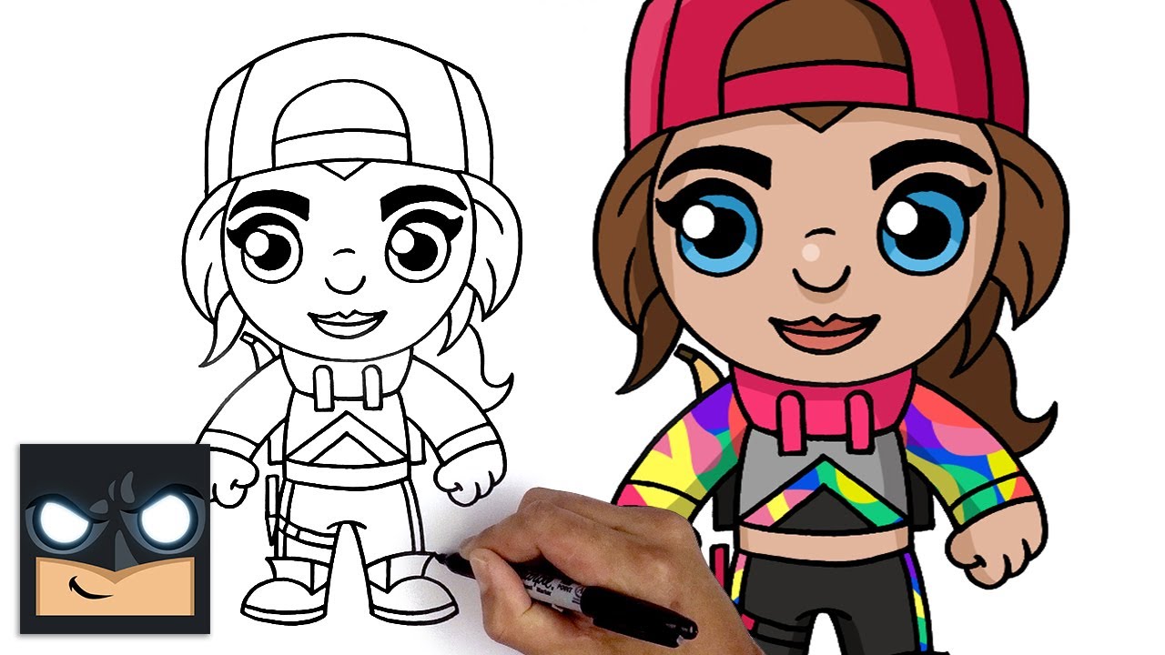 How To Draw Fortnite - Loserfruit