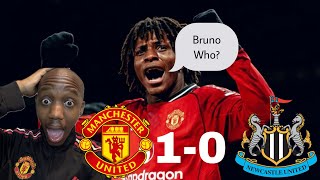 Dorgu scores for Manchester United on boxing day | Man United 1-0 Newcastle reaction 
