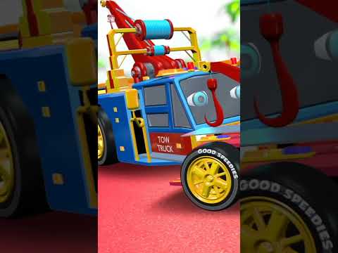 Ruote Sul Carro Attrezzi Canzone #Shorts #Ytshorts #Trending  #Vehicle #Popular #Rhymes