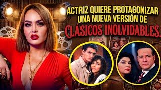 ¡GABY SPANIC regresa a TELEVISA! Quiere protagonizar uno de estos 2 CLÁSICOS 😱📺