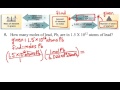 Conversions and Moles in Chemistry
