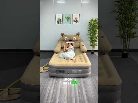 Smart bed to the rescue! 🤖🛏️