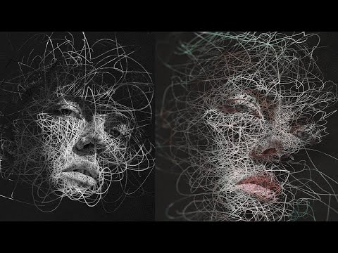 Scribble Art Photo Effect in Photoshop