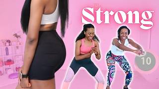 Strong Butt & Thigh Workout – 10 Min Standing Only