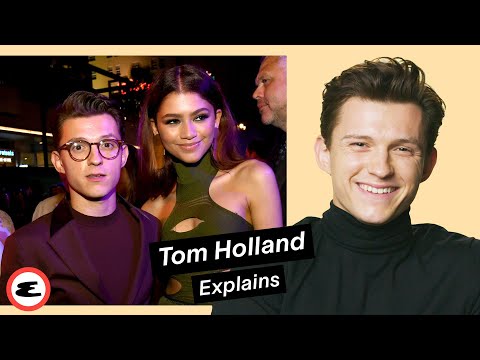 Tom Holland on Zendaya, Robert Pattinson & His Career | Explain This | Esquire