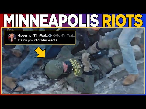 Tim Walz STARTS A RIOT at Minneapolis Hotel