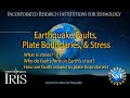 Exploring Stress and Deformation in Earth's Crust
