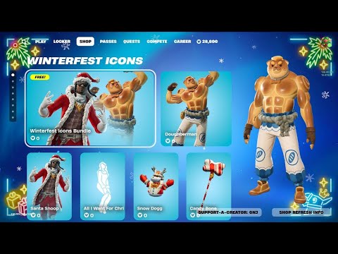 GRATIS KERST BUNDEL voor IEDEREEN in Fortnite 😱