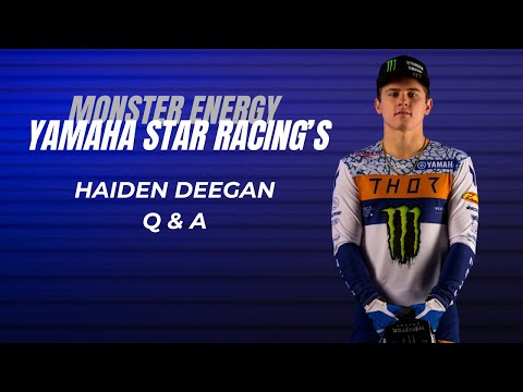 Q and A with Monster Energy #Yamaha Star Racing's Haiden Deegan