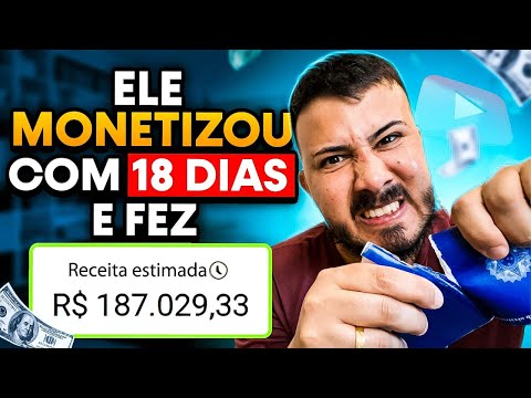 ELE CRIOU UM CANAL DARK E FEZ $187.029,33 EM POUCOS DIAS PRA PROVAR QUE NÃO EXISTE SORTE!!