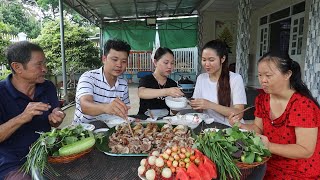 V469. Làm Giò Heo luộc nước tương màu sắc bắt mắt, hương vị đậm đà- Cả nhà đều khen