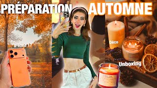 PRÉPARATION POUR L’AUTOMNE 🍁 : iPhone 17, unboxing & permis