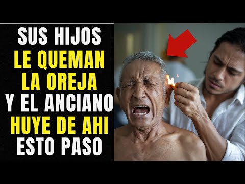 Hijos Queman la Oreja a su Padre y Huye a un Bosque, Lo que Encuentra en ese Lugar, Cambia su Vida.