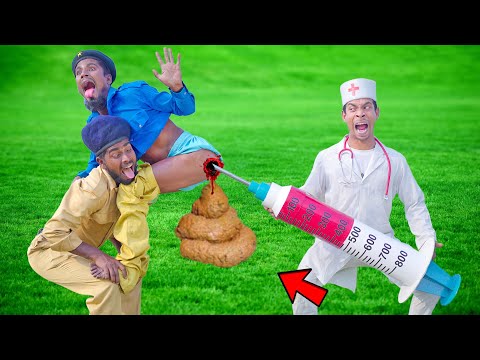 Funniest Fun New Comedy Video 2025Amazing Injection Wala Comedy Video Doctor Comedy 2025Ep 439