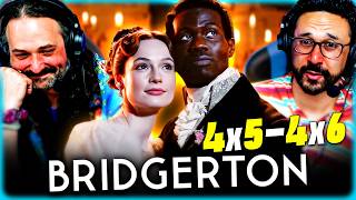 BRIDGERTON 4x05 & 4x06 REACTION - THAT ENDING REVEAL WAS DEVASTATING! - FIRST TIME WATCHING