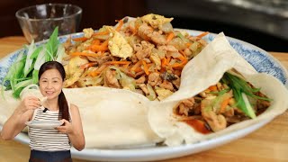 Easy Moo Shu Chicken at Home | Quick and Tasty Chicken Cabbage Stir-Fry