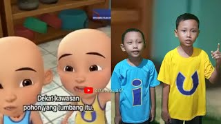 Tiru Aksi Upin Ipin || Pokok Kenangan Da Roboh 