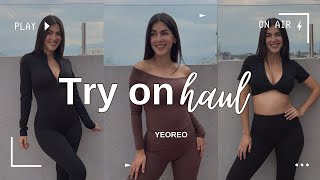 YEOREO try on haul 🏋🏻‍♀️🤰🏻🛍️ #yeoreo #amazon #amazonfinds
