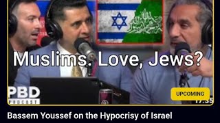 Bassem Youssef as a Muslim Love the Jews ! join us in Rumble