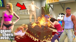 Franklin & Shinchan vs The Psycho Killer Who Took Amanda & Tracey in GTA 5 !| ShivGam (PART 2)