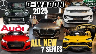 2025 BMW 7 Series , W - Wagon , Lamborghini Urus , Audi TT , Range Rover Sport , CLE 300 4Matic