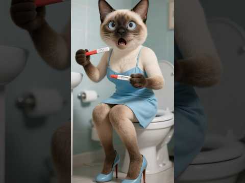 😼😭🤰A cat got pregnant unexpectedly but was abandoned. #cat #funny #capcut #animals #pets #shorts