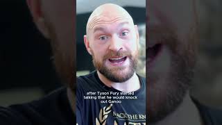 Francis Ngannou HUMBLES Tyson Fury😳  #boxing #shortvideo #short