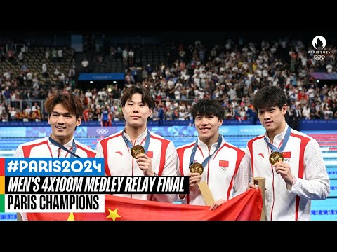 Men's 4x100m medley relay final 🏊 | Paris Champions