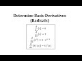 Rational Exponents and Derivatives