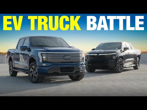 Chevy Silverado EV vs. Ford F-150 Lightning: Big, All-American and Fully Electric Trucks