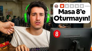 EN DÜŞÜK PUANLI İNTERNET KAFELERİ TEST ETTİM!
