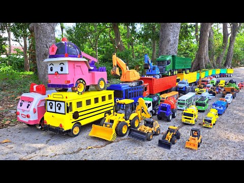 Mega Rc Mobil Truk Tronton Panjang Bongkar Mobil Mobilan, Mobil Molen, Truk Pemadam, Thomas