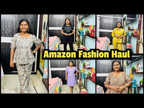 Latest trending Co ord Sets haul || Amazon Fashion haul || Amulyaskitchen and Vlogs