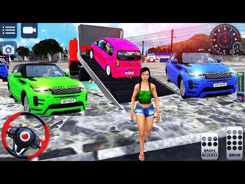 Rebaixados Elite Brasil Simulator #5 - Truck Transporter Car Toyota Driving - Android GamePlay