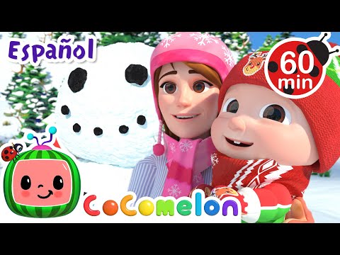 Jugamos escondidas en la nieve❄️| Caricaturas infantiles | Moonbug en Español - Cocomelon