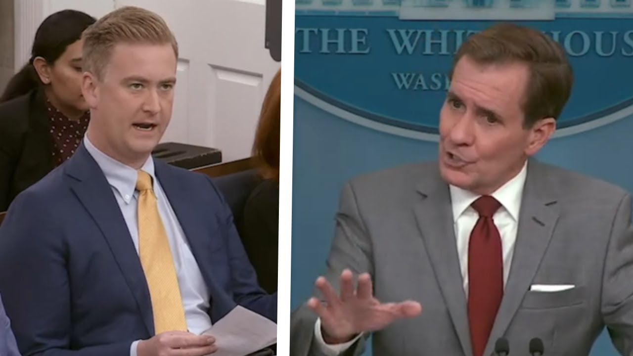 Peter Doocy WRECKS John Kirby Over Terrorists Entering U/.S. Through Southern Border