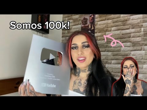 RECEBI A PLACA DE 100K! |Sabrina Lilith