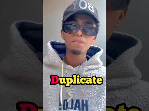 Mc Stan ( Original vs Duplicate ) 👿👿.. #shorts #youtubeshorts #mcstan