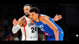 Basket JO Paris 2024 : Mes impressions après Canada vs France