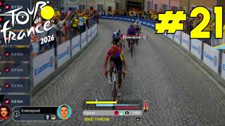 MONTMATRE CHAOS | Tour de France 2026 Game Stage 21 | Paris - Paris (Champs Elysées)