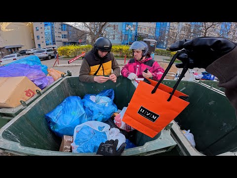 Как я зарабатываю лазая по мусоркам ? Dumpster Diving RUSSIA #104