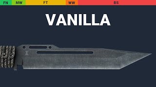 Paracord Knife Vanilla Wear Preview