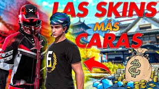 ESTAS SON LAS SKINS MAS COSTOSAS DE TODO FREE FIRE