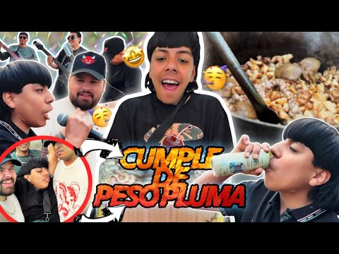 Celebramos el Cumpleaños de Peso Pluma | Maza Clan