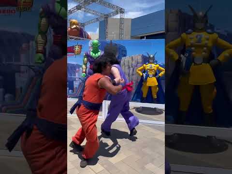 Ouch! (with @flyburgerfly_) #goku #gohan #piccolo #dragonball #dragonballz #anime