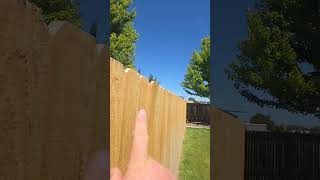 Why we use 3 rails on cedar privacy fence
