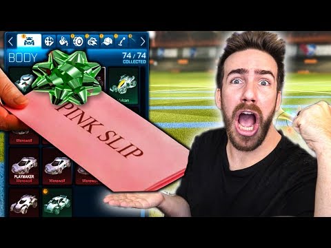ROCKET LEAGUE PINK SLIP BATTLE - WINNER GET'S THE ENTIRE CAR