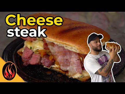 Cheesesteak para tu próxima parrillada