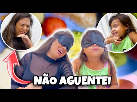 ELA ME FEZ PROVAR FRUTAS QUE NUNCA COMI  e VALENTINA ME IRRITANDO O VÍDEO INTEIRO *melhores vídeos*