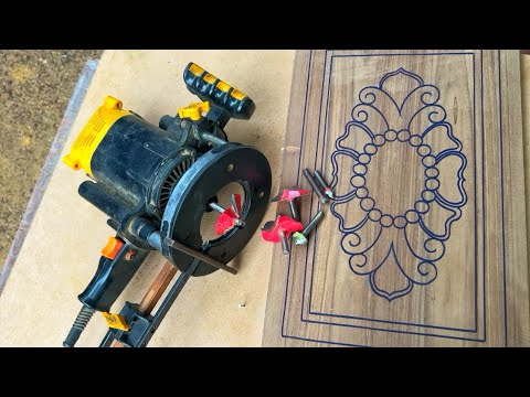 Router Machine Wood Carving Door Design By PVJ wood carving